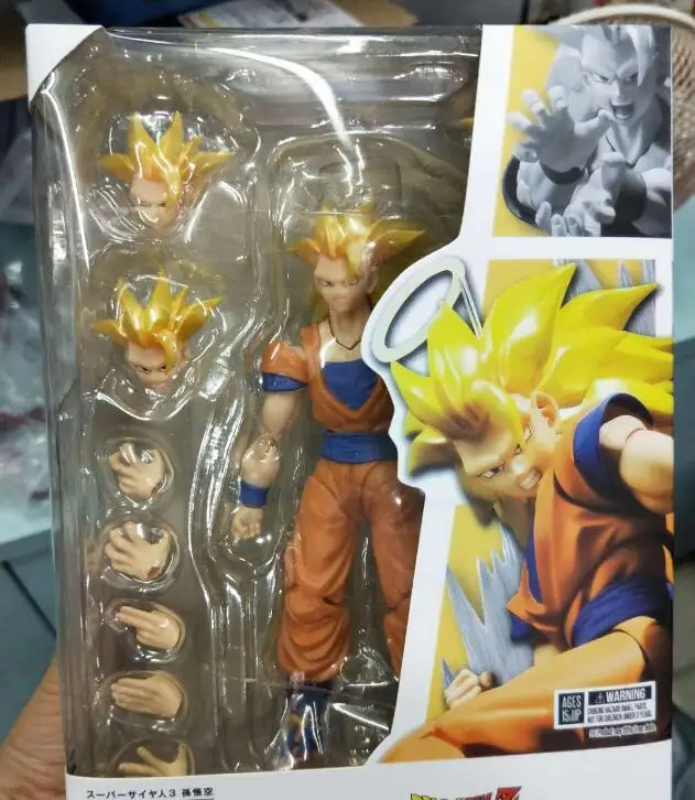 16 см Dragon Ball Z подвижные суставы аниме Гоку фигурка ПВХ Новая коллекция Коллекция игрушечных фигурок для подарка на Рождество