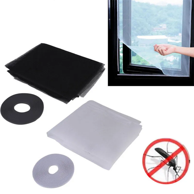 

Window Mosquito Net Fly Screen Magnet 1.3x1.5m Fly Curtain For Door Anti Mosquito Net Curtain Protector Insect Bug Fly Mosquito