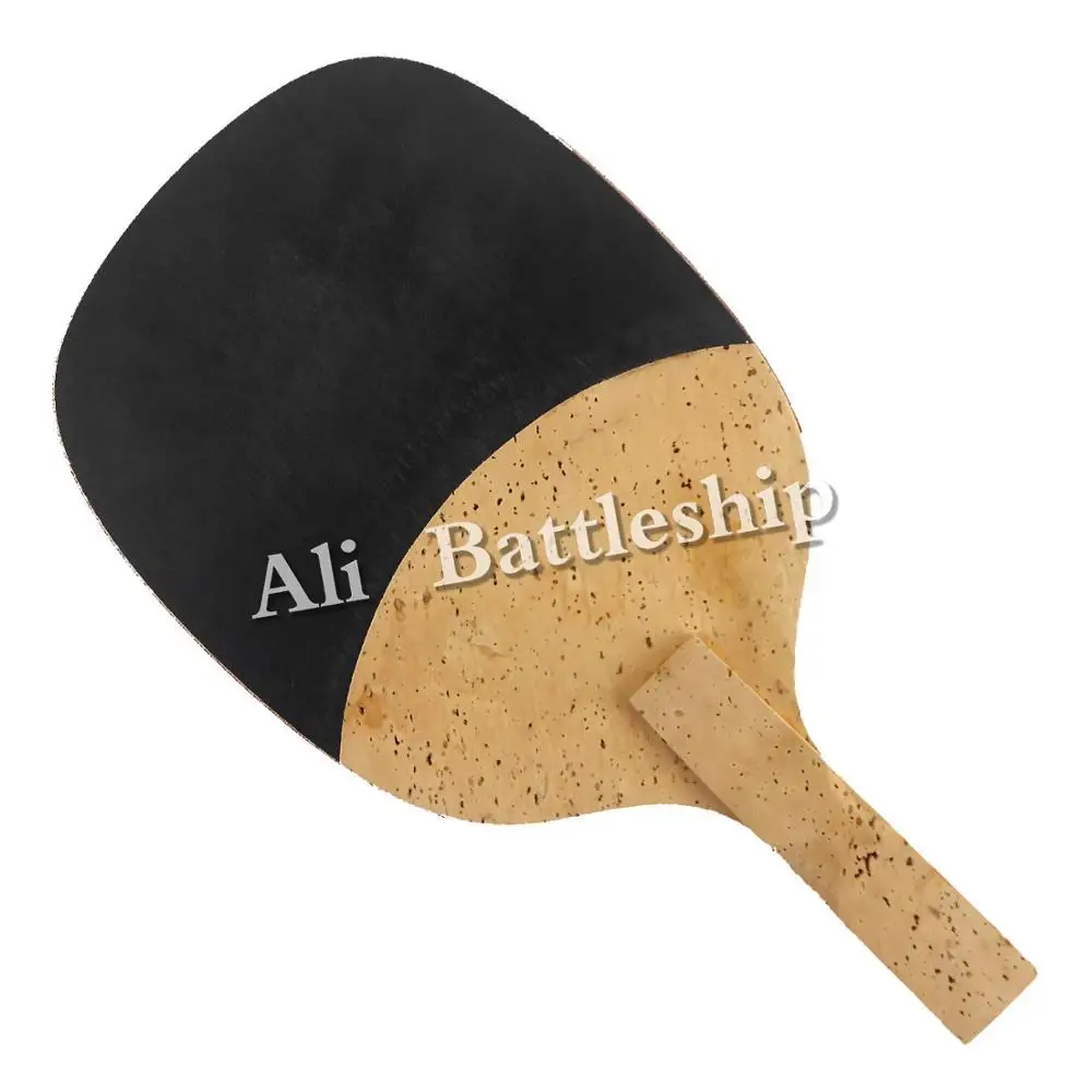 الأصلي برو تنس طاولة مضرب غالاكسي Yinhe 988 مع باليو CJ8000 BIOTECH 2-الجانب حلقة نوع H36-38 اليابانية Penhold JS