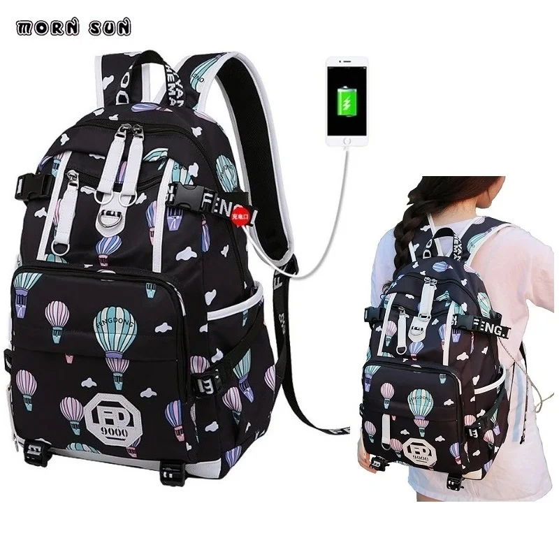 

Girl fashion school bags Women's waterproof laptop backpacks Suitable young girl short-term travel backpack plecaki damskie