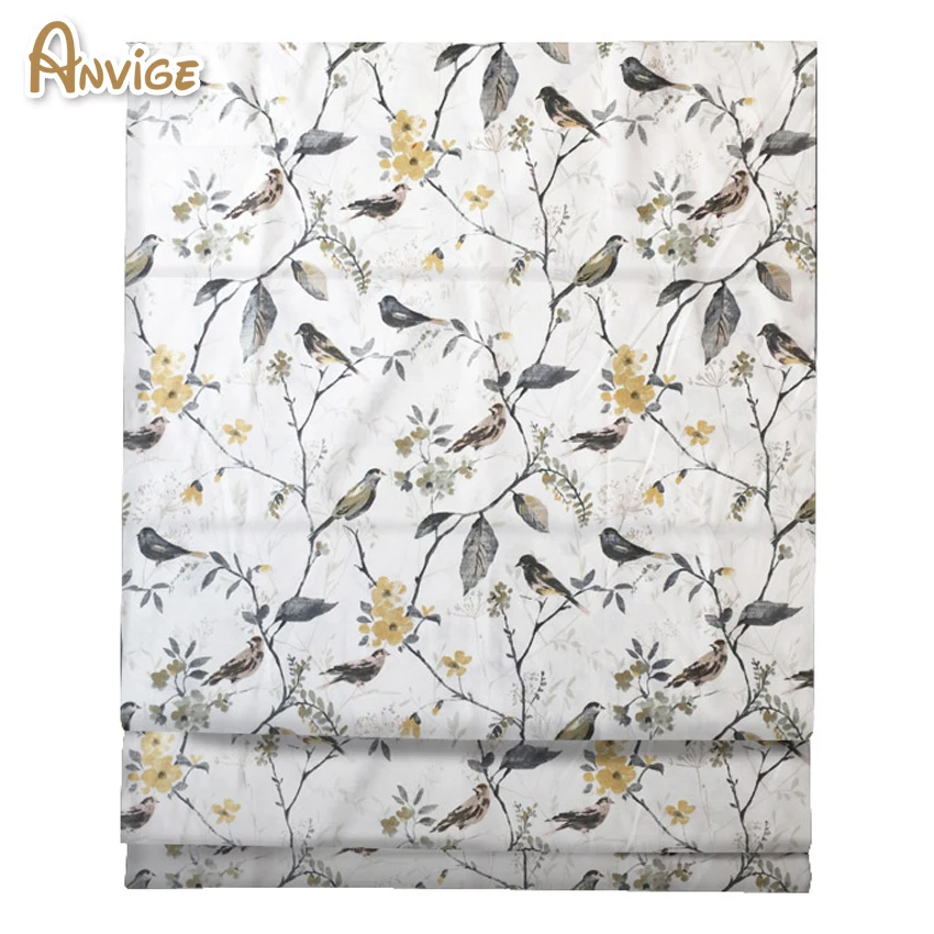 

Modern Diy Cotton/Linen Cloth Customized Roman Blinds High Quality Roman Shade