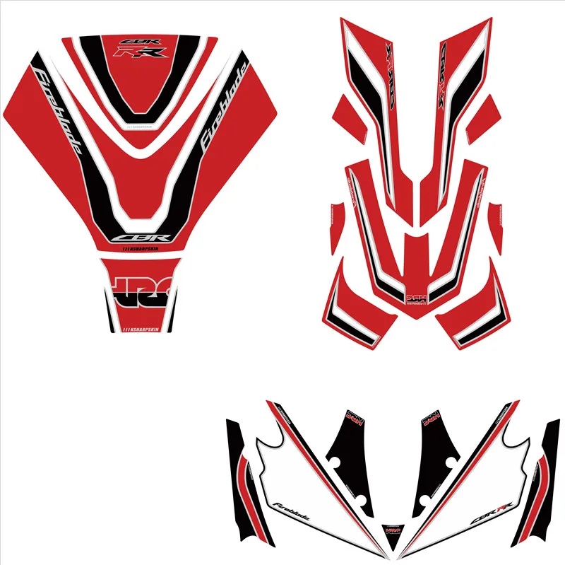 Наклейка для мотоцикла CBR1000RR sp 2017 2018 2019 HRC передний и задний обтекатель наклейка
