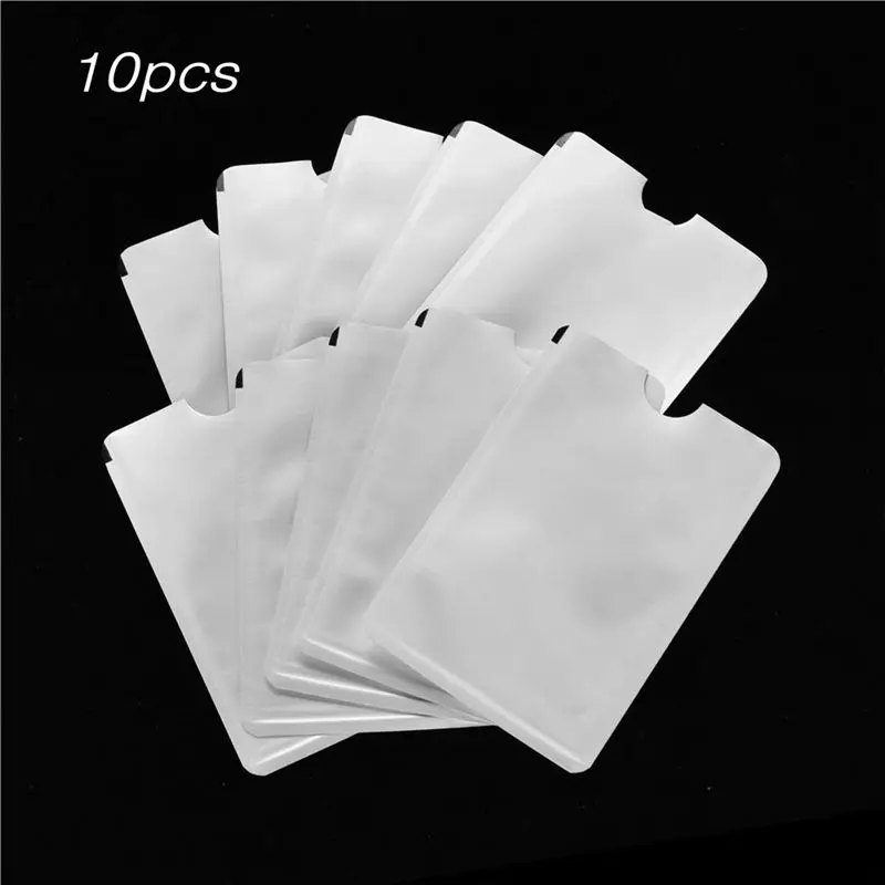 10PC Credit Card Box Anti-degaussing Automatic Pop-up Bank Card Package tarjetero porte carte bancaire porte carte 40MA1813