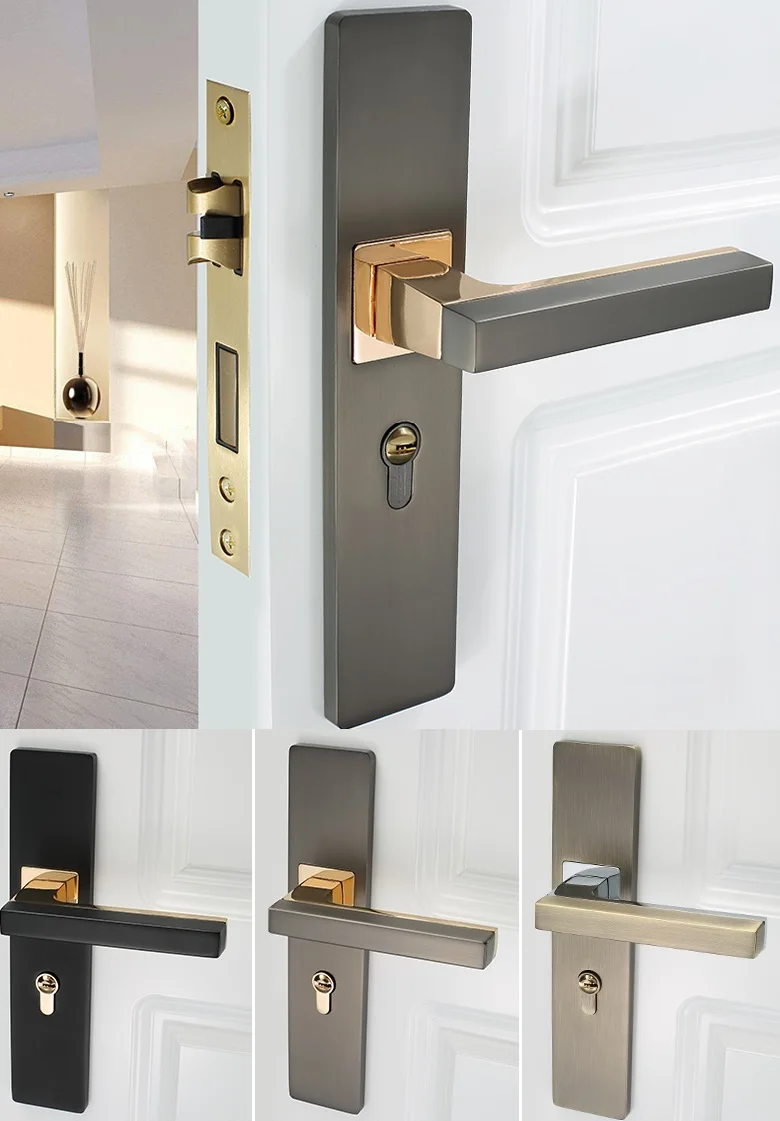 Premintehdw Reversal Square Mortise Interior Door Lock Set Thumb Turn Compound Color Gold Bronze Black Premintehdw Reversal Square Mortise Interior Door Lock Set Thumb Turn Compound Color Gold Bronze Black