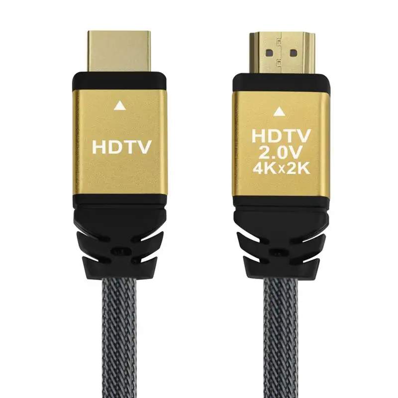 1,5 м HDMI кабель 2,0 версия 4K* 2K 60HZ(совместим с 3D, 1080 P) HD видео кабель