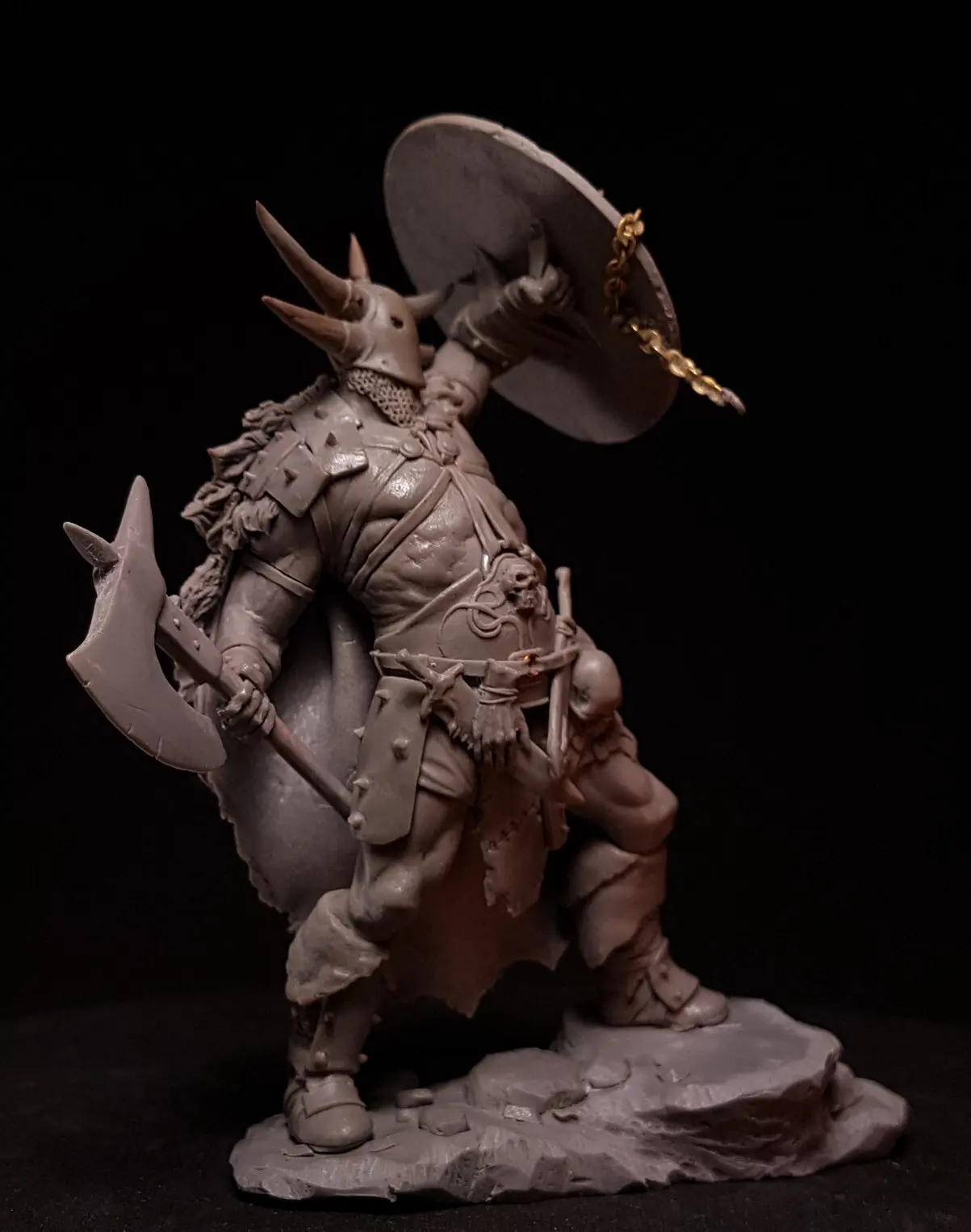 

1/24 Resin Figure Model Kits fighter Unassambled Unpainted