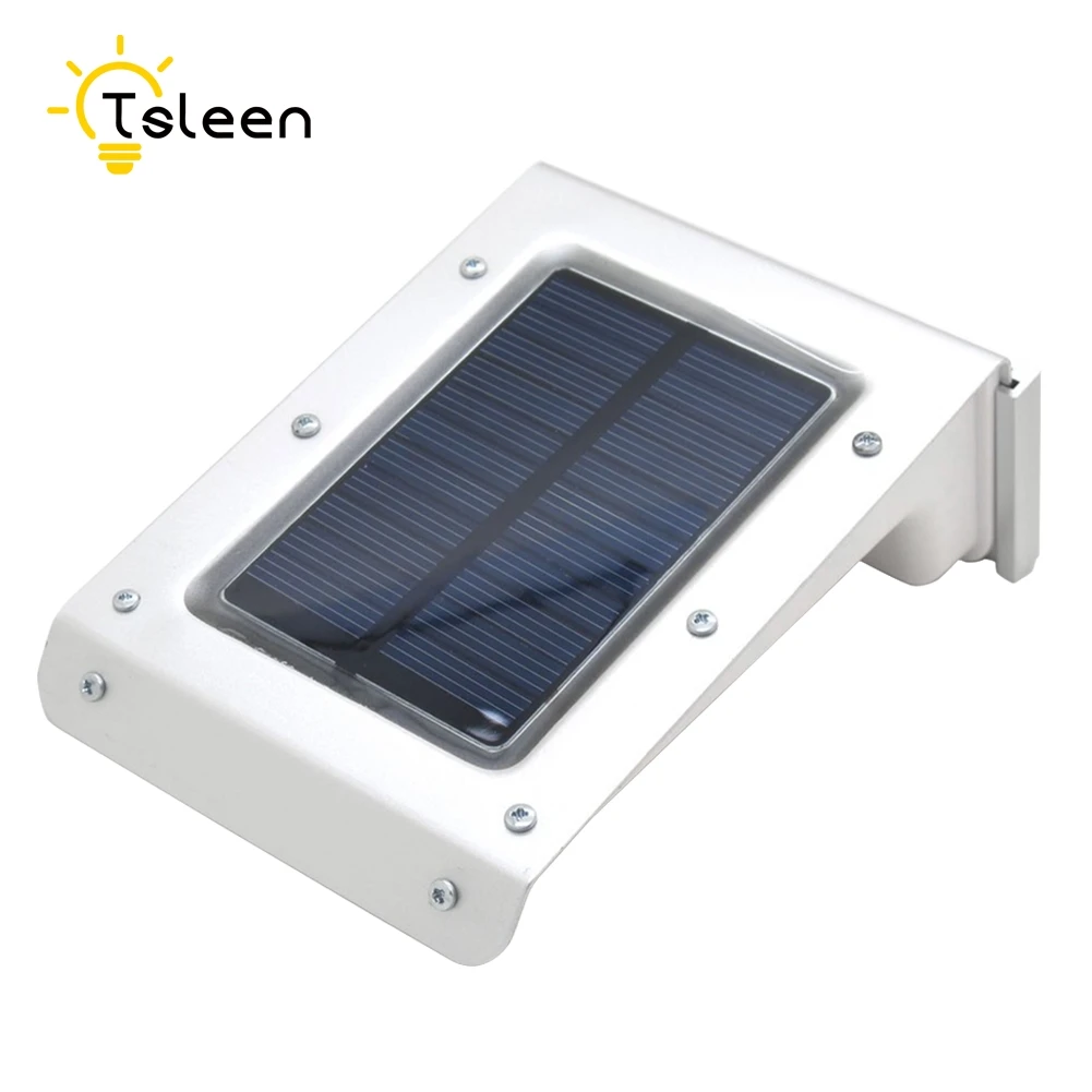 

TSLEEN 20 LED Outdoor Lighting Solar Led Lamp Wall Mount Security Waterproof Light Motion Sensor Garden Patio Path Fence Lamp