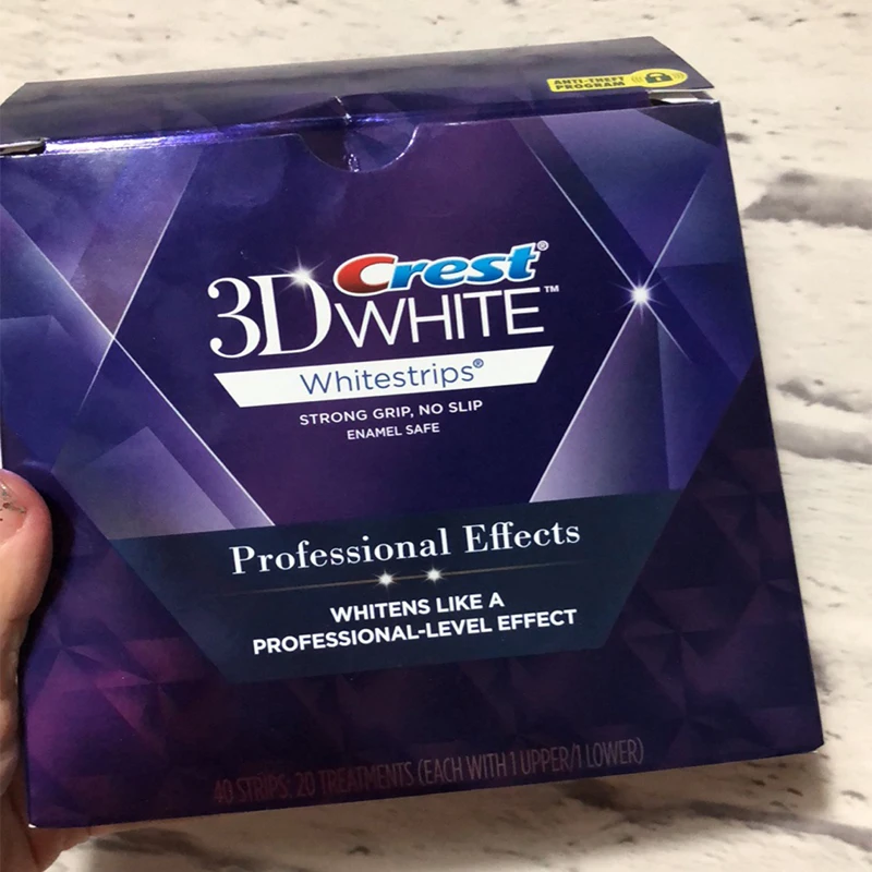 Harga 3D Gigi Putih Whitestrips Luxe Profesional Efek 20 Perawatan 1 Box Asli Kebersihan Mulut Gigi Gigi Whitening Strip