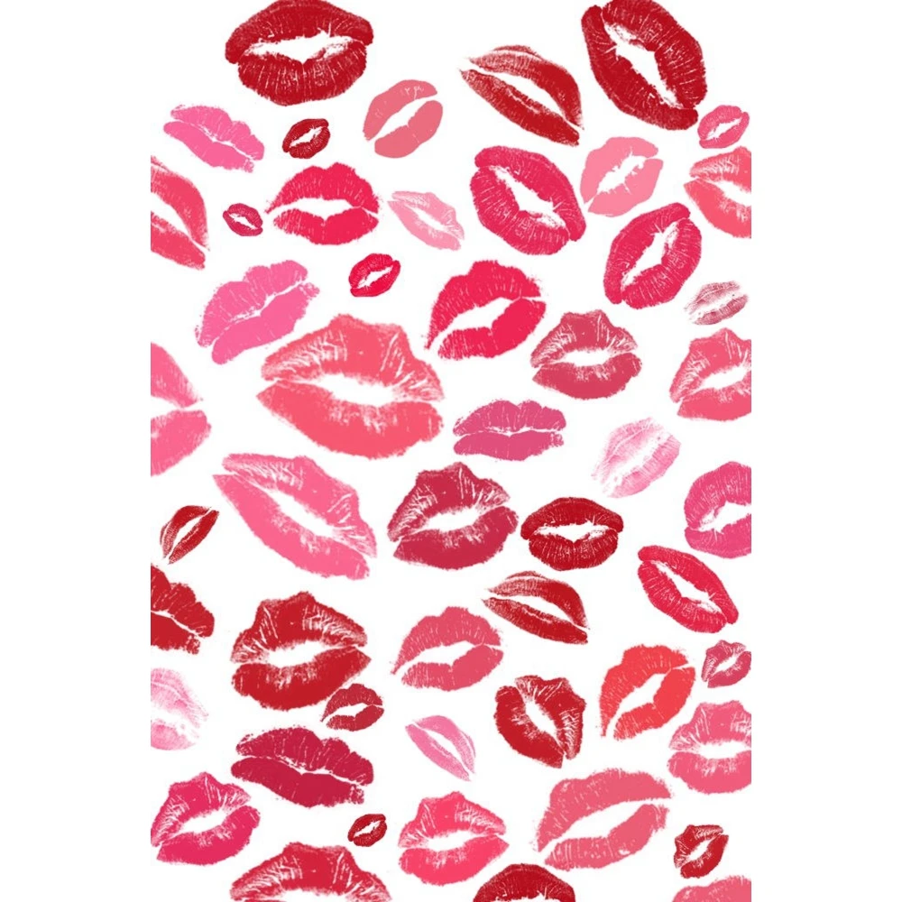 

Yeele Lipstick Print Pattern Backdrops Baby Portrait Photography Backgrounds Customized Photographic Backdrops For Photo Studio