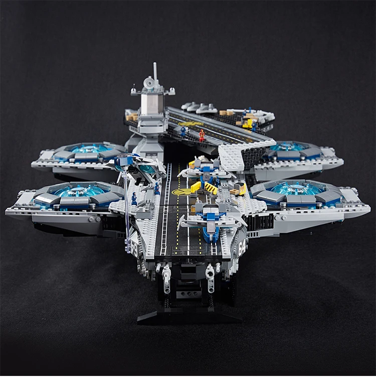 DHL 07043 Супер Герои Игрушки совместимы с 76042 щит Helicarrier модель строительные Конструкторы кирпичи новые детские игрушки brinquedos