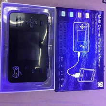 Ретро Мини Портативный игровой плеер встроенный 188 игр поддержка 5000MA мобильное зарядное устройство портативная игровая консоль лучшие подарки