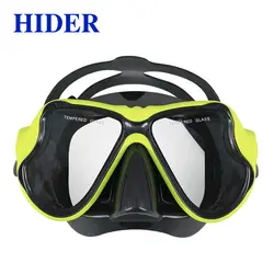 HIDER 1007 полностью сухая профессиональная маска для подводного плавания с полным лицом Китай камера маска для дайвинга поставщики очки для