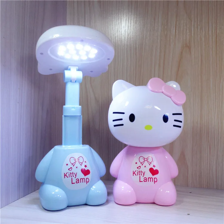 

Rechargeable Cartoon Lamp 12 LED Desk Lamp Flexible Foldable Eye Protection Table Lamp Reading Book Lights For Children Kids