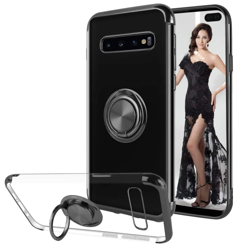 Чехол для Samsung Galaxy S10E S10 Plus чехол с кольцом и подставкой Магнитный S9 S8 Note 10