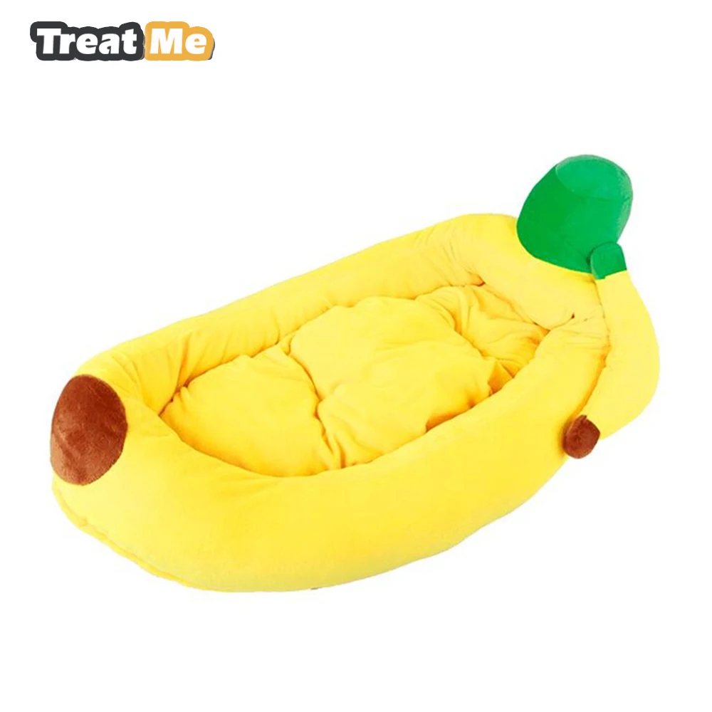 Banana Shape Dog House Pet Beds Soft and Comfortable Small Pets Kennels