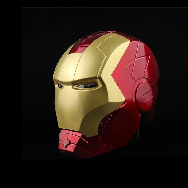 Marvel Мстители супер герой Железный человек Шлем 1:1 маска Железного человека ПВХ фигурка маскарадный светильник Led подарочные модельные игрушки
