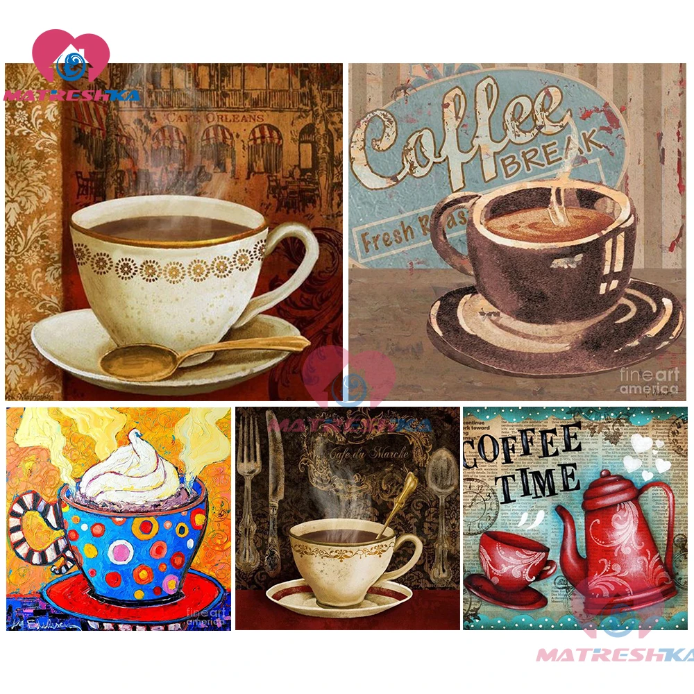 

DIY pictures of rhinestones embroidery with diamonds pictures of cupcake diamond embroidery coffee picture by crystals coffee