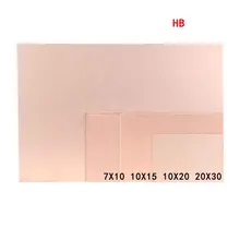 PCB board Single-sided bakelite 7x10 10x15 15x20 20x30 1.5mm thickness 4pcs