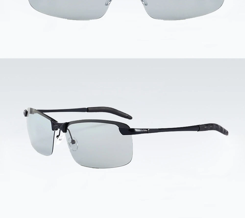 VEGA Polaroid Photochromic Sunglasses for Driving Cycling Men Women Photochromic polarized Glasses Square Anti-glare Lenses 230 (6)