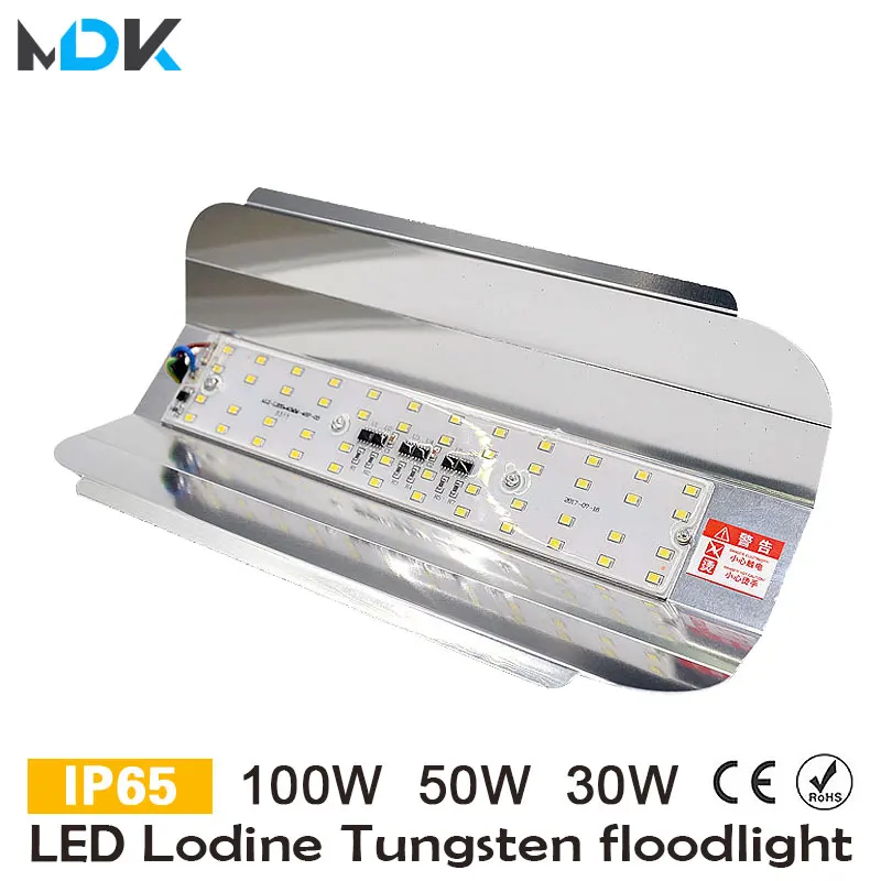 Вольфрамовый Светодиодный прожектор LODINE 100 Вт 50 30 прожсветильник 220 В