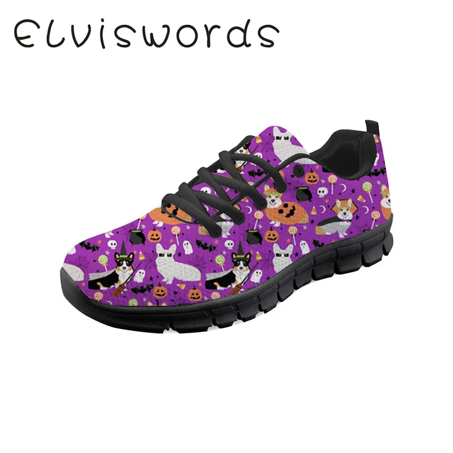 

2019 Pinsen Shark Sneakers Spring and Summer New Lace-up Casual shoes Soft Cartoon Printed Breathable women's shoes