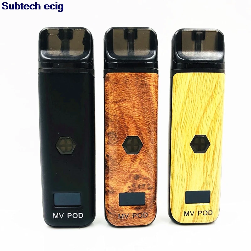 

Marvec New Products Rechargeable Vape MV POD Kit 2ml 400mah Electronic cigarette OLED Screen Variable Power Refillable Vape