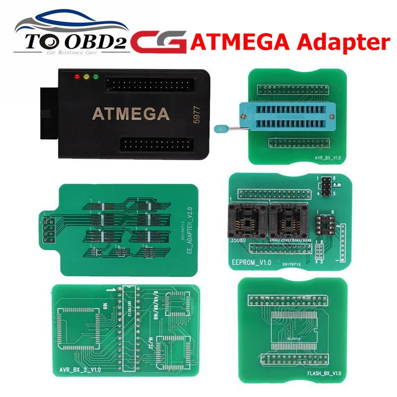 Оригинальный адаптер ATMEGA для CG100 PROG III устройства восстановления подушек