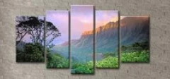 

HD Print 5 pcs mountains clouds hills modern wall art oil paintings for home decorative canvas prints