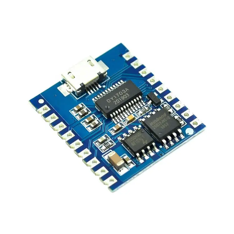 DY SV17F аудио модуль мини mp3 плеер IO триггер USB скачать Flash Voice модуль|Интегральные
