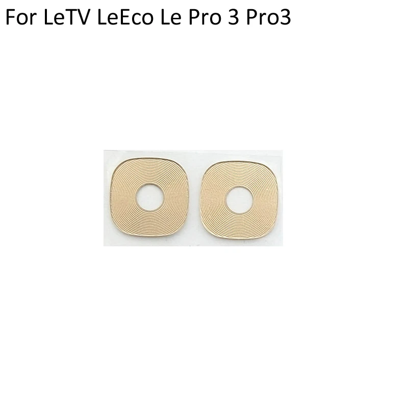 

1PCS gold color Rear Back Camera Glass Lens with Adhesive Sticker For LeTV LeEco Le Pro 3 Pro3 X720 X725 X727 Repair Parts
