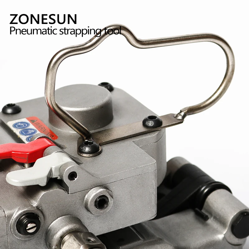 ZONESUN XQD-19 пневматическая лентообвязочная машина PET, инструмент с напряжением и фрикционный комплект сварки и резки для Пластик Strap12-19mm(натяжения при заказе на сумму> = 3000N