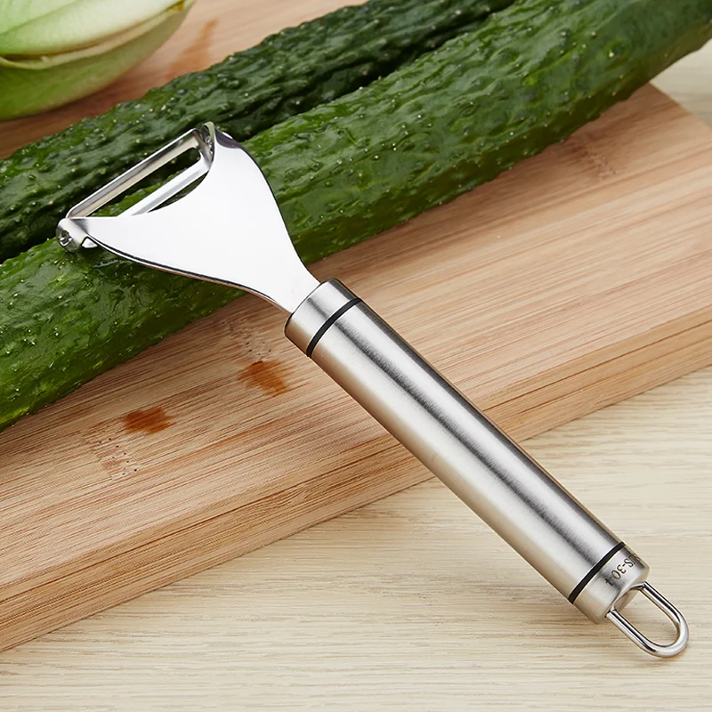 Stainless Steel Potato Peeler Fruit Vegetable Tools Metal Peeler Zesters Slicer Kitchen Gadgets Accessories Cooking Tools (4)