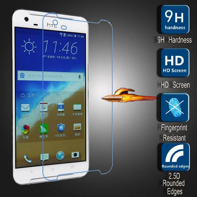 Ultra Thin 0.26mm 9H Hardness 2.5D Genuine Tempered Glass Screen