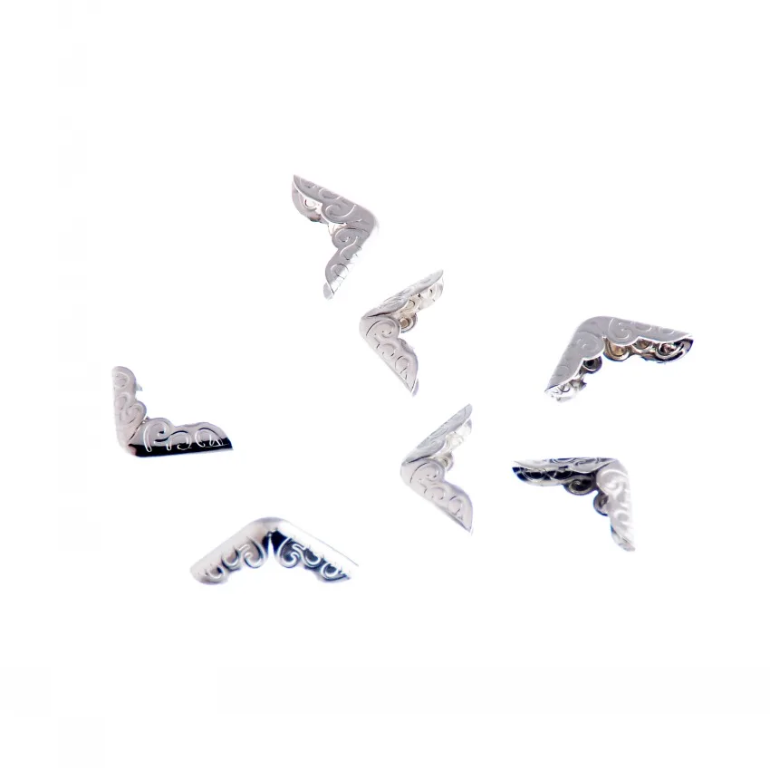 Бесплатная доставка 50 альбомов для скрапбукинга серебристого цвета меню папки