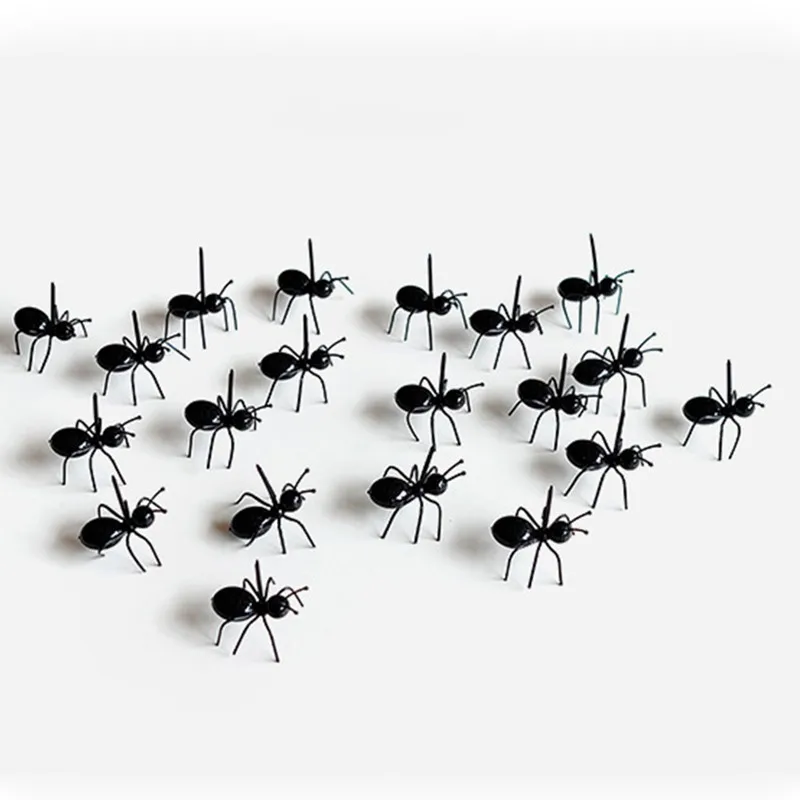 12 шт./компл. чистые Пластик мини Ant фрукты Вилы Зубочистки простое украшение Кухня бар дети десерт Вилки Посуда kc1568