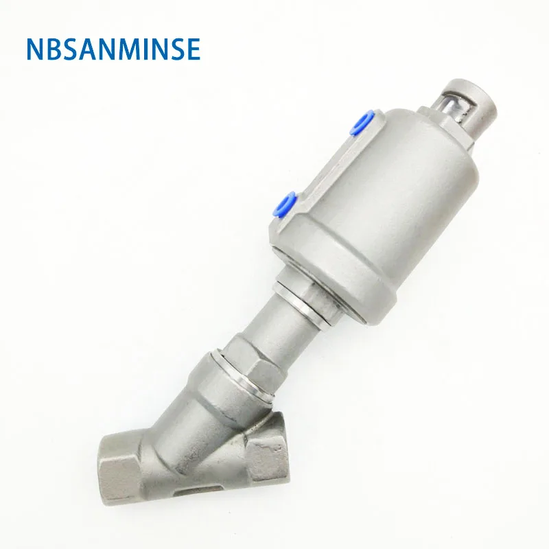 

JDF 100S0NC6 - V 1-1/4 1-1/2 2 2-1/2 3 Angle Seat Valve Stainless Steel 316 With Viton Normally Close Sanmin
