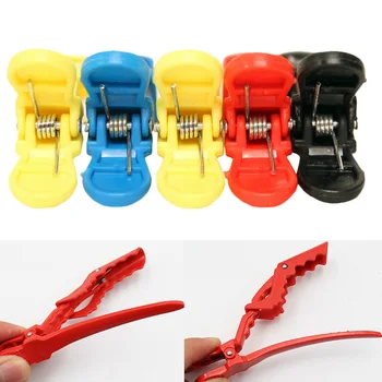 

6Pcs/set Croc Hair Clips Grip Professional Salon Hairdressing Sectioning Clip Cutting Clamps Hair Styling Tools Accessories