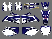 GRAPHICS & BACKGROUNDS DECALS STICKERS Kits For Yamaha YZ250F YZ450F 2006 2007 2008 2009 YZ 250F 450F YZ250 YZ450 F