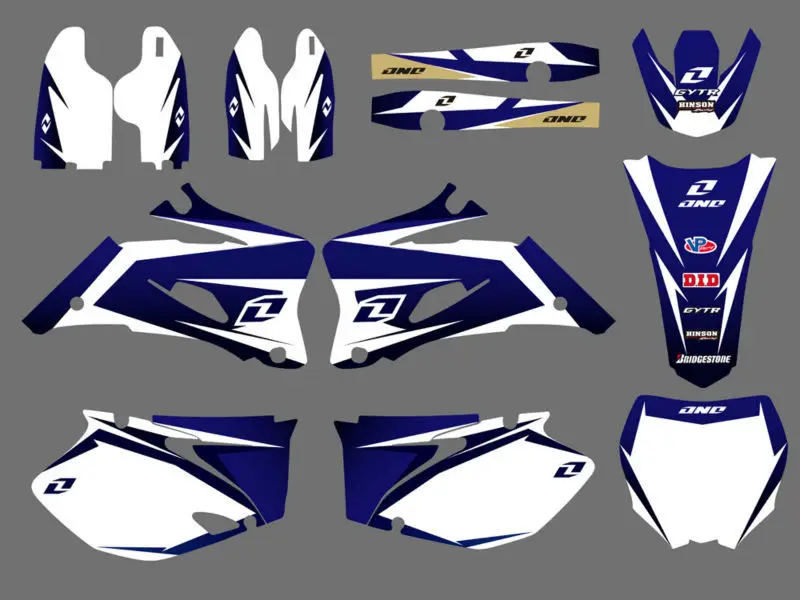 Наборы наклеек для рисования и фона Yamaha YZ250F YZ450F 2006 2007 2008 2009 YZ 250F 450F YZ250 YZ450 F|sticker kit|for