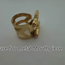 Высококлассные альтсаксофон лигатуры использовать для металла мундштук