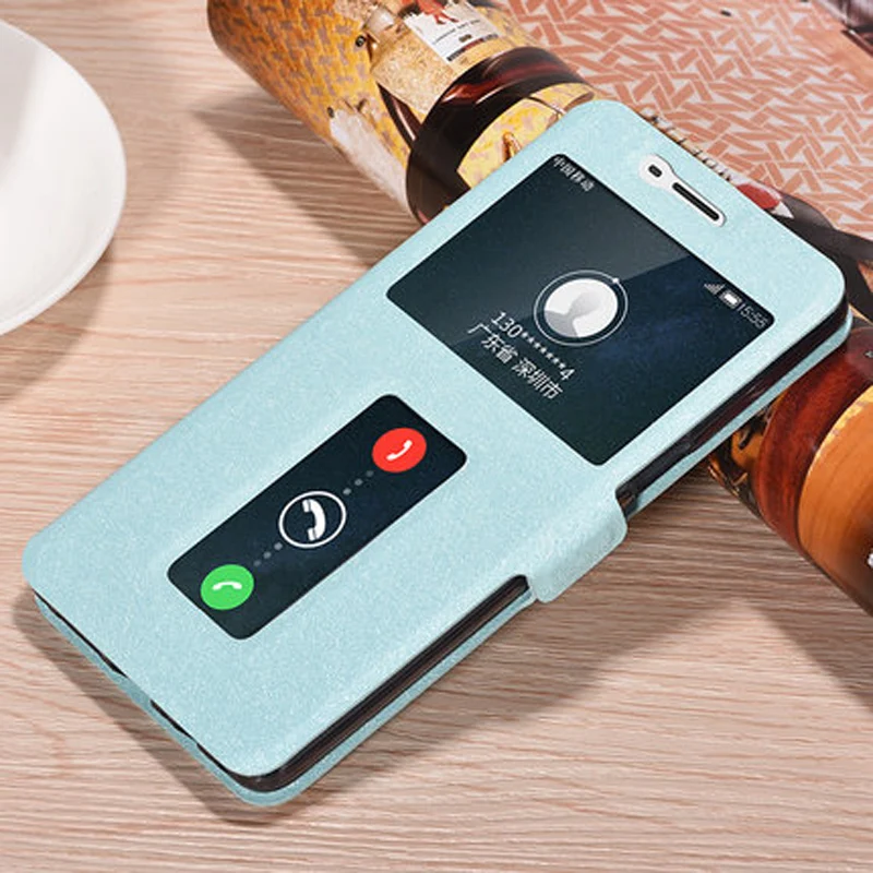 Flip For oneplus5 oneplus 5 A5000 phone case cover open window for one plus 1+5 plus5 capa shell | Мобильные телефоны и