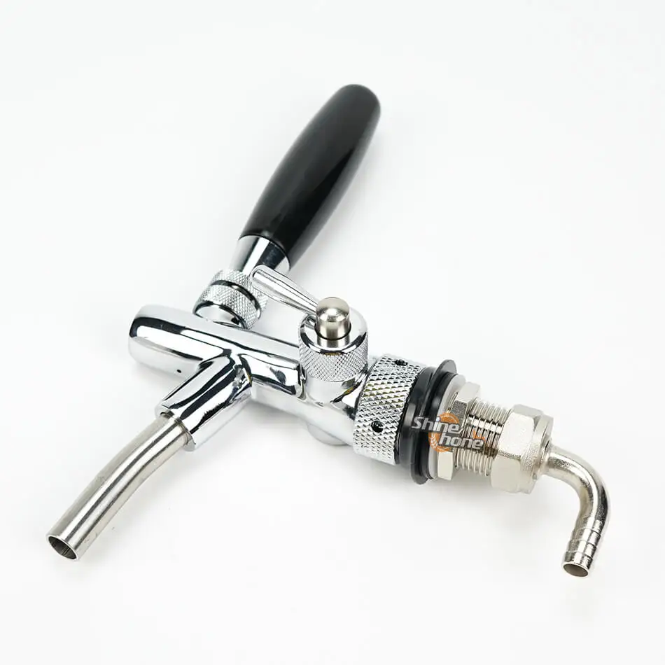 Beer tap faucet Adjustable Faucet with chrome plating Flow Control beer