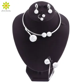 

African Beads Jewelry Set Dubai Bridal Jewelry Sets For Women Nigerian Wedding Jewelry Vintage Statement Necklace Set
