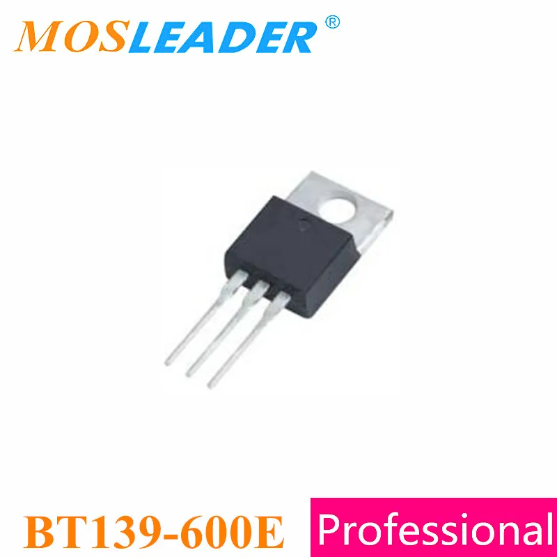 

Mosleader BT139-600E TO220 100PCS High quality as original BT139-600 600V 16A 8A Triacs DIP