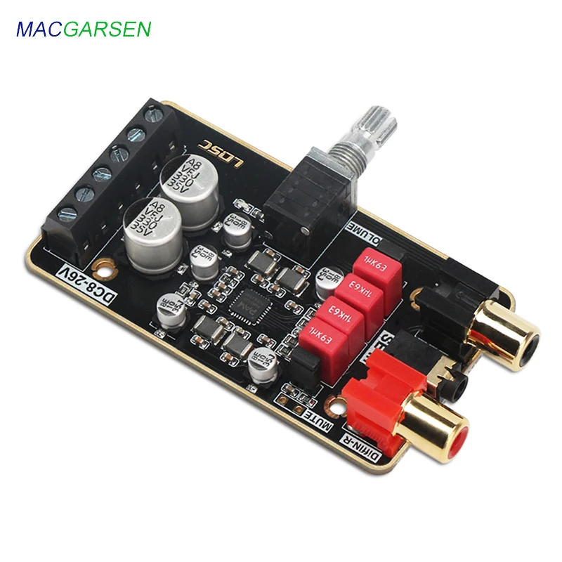 

MACGARSEN PAM8620 Class D Digital Power Amplifier Board 15W*2 2.0 Channel Stereo Audio Amplifier Module DC 8-26V DIY HIFI Amp