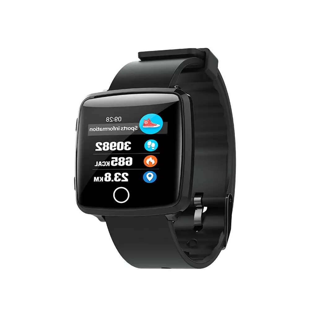 

BL89 Color Screen Smart Bracelet Sport Bluetooth 4.0 Blood Pressure Monitor Smart Watch Waterproof For Men Male Black