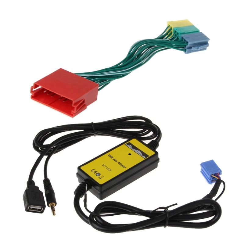  2019 nuevo reproductor de MP3 para coche interfaz de Radio CD cambiador USB SD AUX IN para Audi A2 