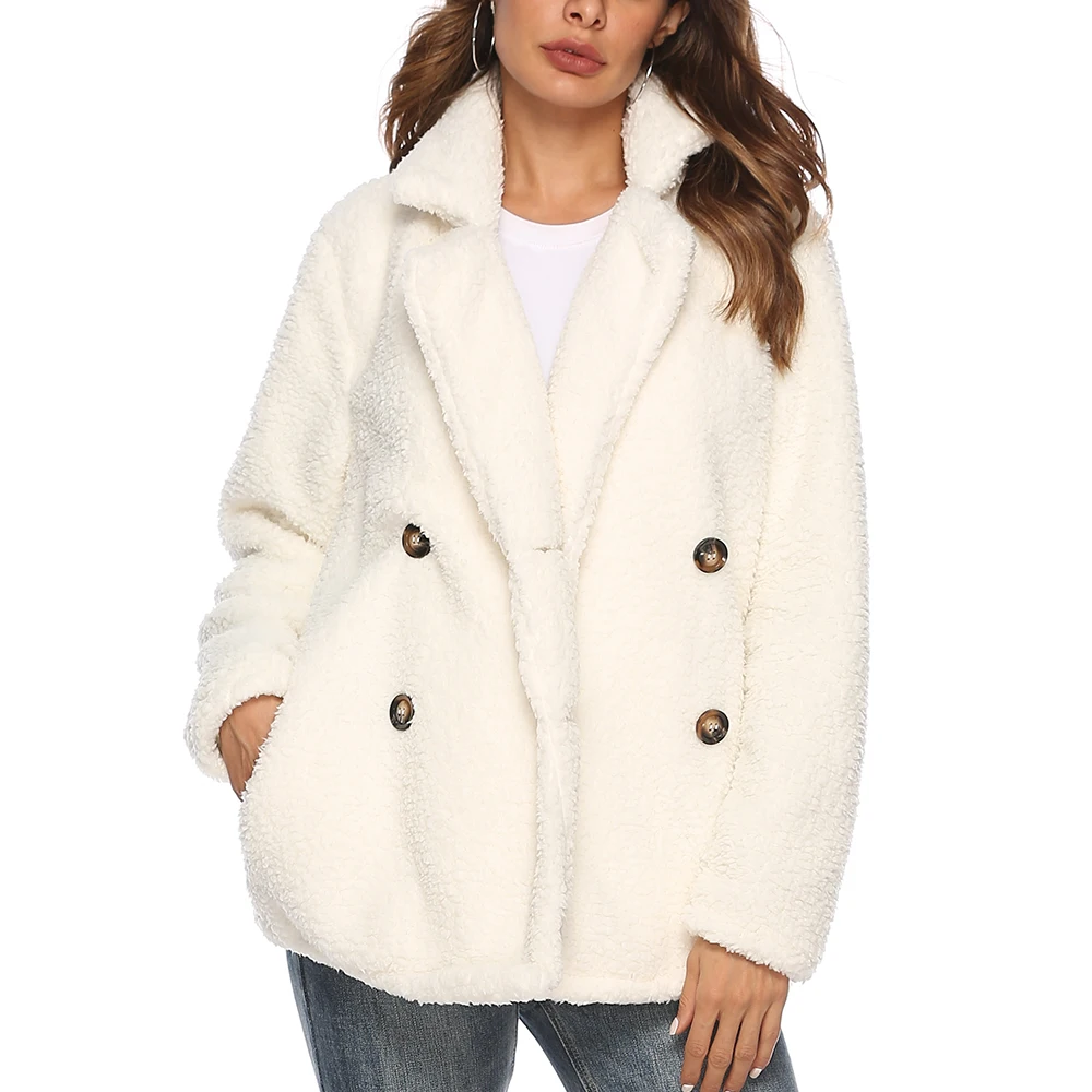 

AVODOVAMA M Women Sweaters Button Solid Pockets Long Sleeve Tops Winter Clothes Fashion Casual Cardigans