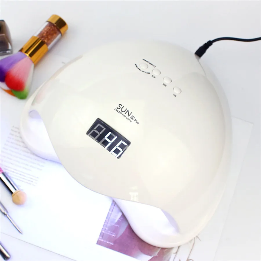 

SUN5 Plus 48WUV Lamp for Manicure Led Nails Dryer Ice Lamp Hybrid Gel Curing UV Light for Gel Nails Polish Dryer