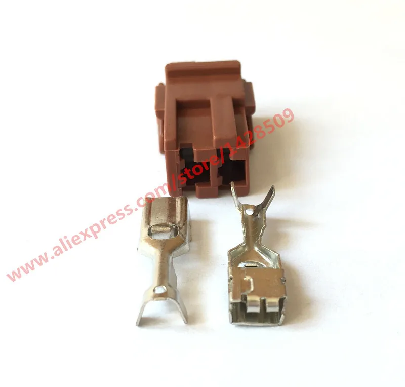 5 Sets 2 Pin Amp Tyco Female Auto 142680 1 Electric Wire